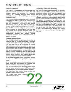 浏览型号SI3210-KT的Datasheet PDF文件第22页