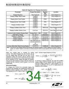 浏览型号SI3210-KT的Datasheet PDF文件第34页