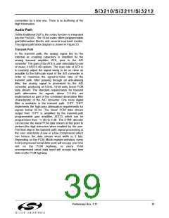 浏览型号SI3210-KT的Datasheet PDF文件第39页