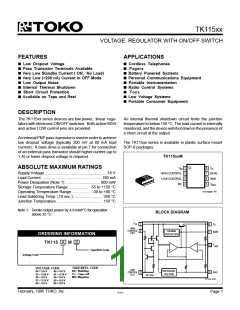 浏览型号TK11580的Datasheet PDF文件第1页