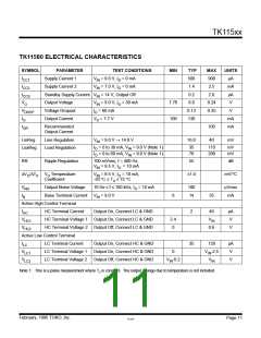 浏览型号TK11580的Datasheet PDF文件第11页