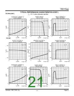 浏览型号TK11580的Datasheet PDF文件第21页