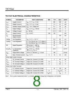 浏览型号TK11580的Datasheet PDF文件第8页