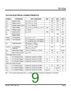 浏览型号TK11580的Datasheet PDF文件第9页