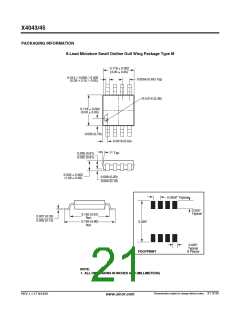 浏览型号X4045S8I-4.5A的Datasheet PDF文件第21页