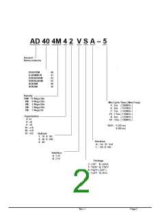 浏览型号AD4016M181VLB-5的Datasheet PDF文件第2页