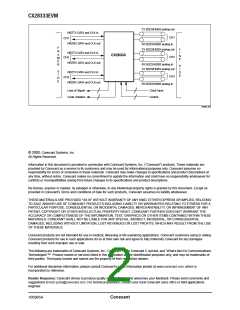 浏览型号CX28333的Datasheet PDF文件第2页