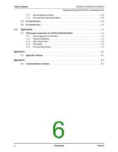 浏览型号CX28333的Datasheet PDF文件第6页