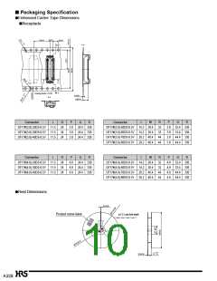 浏览型号DF17-20DS-0.5V的Datasheet PDF文件第10页