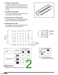 浏览型号DF17-20DS-0.5V的Datasheet PDF文件第2页