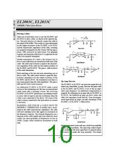 浏览型号EL2033CJ/E+的Datasheet PDF文件第10页