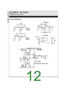 浏览型号EL2033CN的Datasheet PDF文件第12页