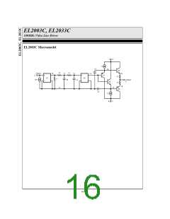 浏览型号EL2033CJ/E+的Datasheet PDF文件第16页