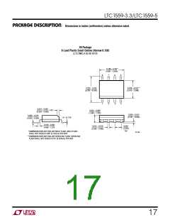 浏览型号LTC1559CS-5#PBF的Datasheet PDF文件第17页