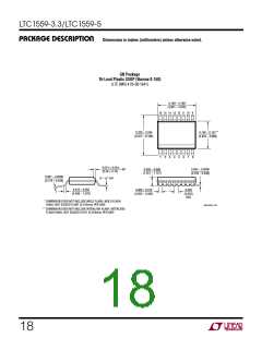 浏览型号LTC1559CS-5#PBF的Datasheet PDF文件第18页
