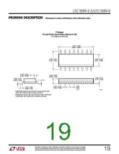浏览型号LTC1559CS-5#PBF的Datasheet PDF文件第19页