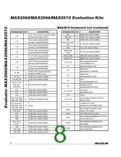浏览型号MAX2572EVKIT的Datasheet PDF文件第8页