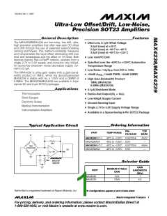 浏览型号MAX4238ASA的Datasheet PDF文件第1页