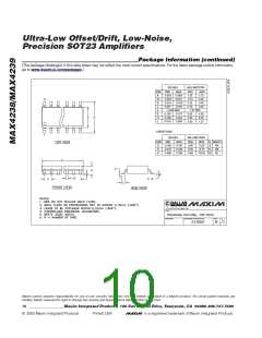 浏览型号MAX4238ASA的Datasheet PDF文件第10页