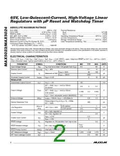 浏览型号MAX5023-MAX5024的Datasheet PDF文件第2页