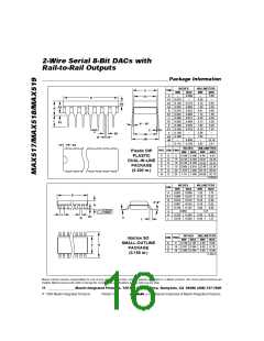 浏览型号MAX518的Datasheet PDF文件第16页