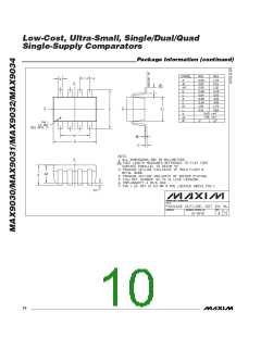 浏览型号MAX9030的Datasheet PDF文件第10页