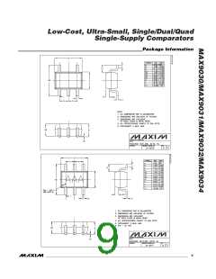 浏览型号MAX9030的Datasheet PDF文件第9页