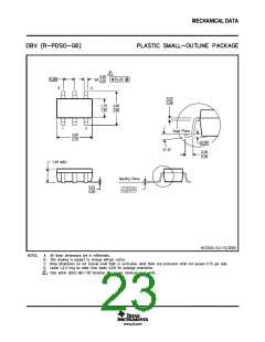 浏览型号TS5A3157DCKR的Datasheet PDF文件第23页