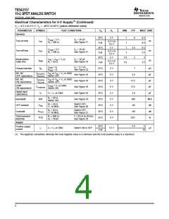 浏览型号TS5A3157DCKR的Datasheet PDF文件第4页