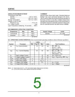 XIC X2816AD Qty Of 1 Per Lot 16K 2048 X 8 Bit 5 Volt Byte Alterable E2PROM - Foto 13
