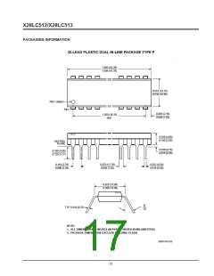 浏览型号X28LC512J-15的Datasheet PDF文件第17页