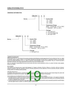浏览型号X28LC512J-15的Datasheet PDF文件第19页