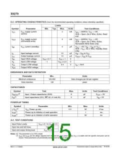 浏览型号X9279UB的Datasheet PDF文件第15页