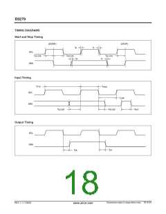 浏览型号X9279UB的Datasheet PDF文件第18页