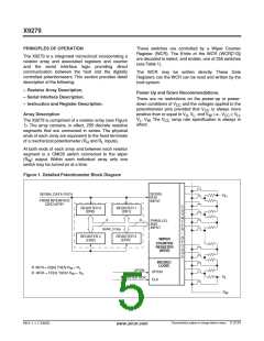 浏览型号X9279UB的Datasheet PDF文件第5页