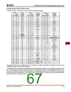 浏览型号XC3120A-3PQ100C的Datasheet PDF文件第67页