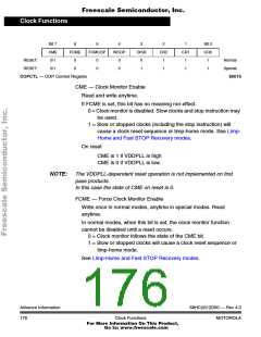 浏览型号XC68HC912D60FU8的Datasheet PDF文件第176页