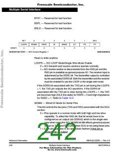 浏览型号XC68HC912D60FU8的Datasheet PDF文件第242页