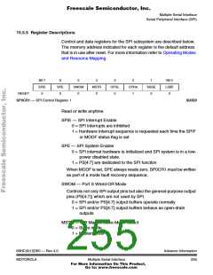浏览型号XC68HC912D60FU8的Datasheet PDF文件第255页