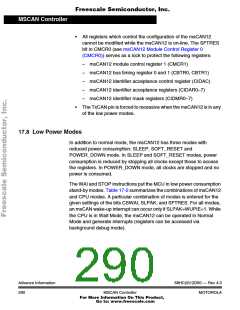 浏览型号XC68HC912D60FU8的Datasheet PDF文件第290页