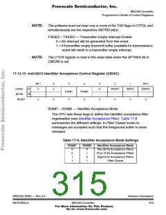 浏览型号XC68HC912D60FU8的Datasheet PDF文件第315页