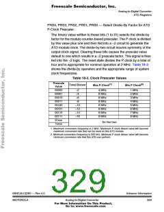浏览型号XC68HC912D60FU8的Datasheet PDF文件第329页