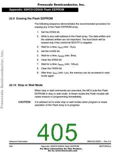 浏览型号XC68HC912D60FU8的Datasheet PDF文件第405页