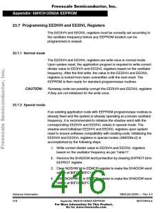 浏览型号XC68HC912D60FU8的Datasheet PDF文件第416页