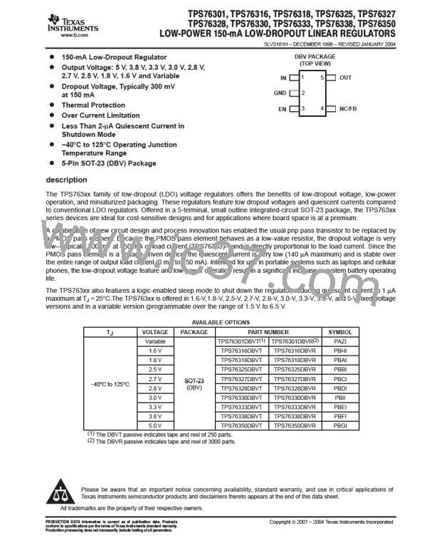 TPS76350图片预览