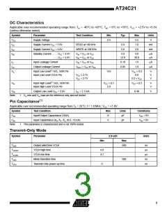 浏览型号24C21的Datasheet PDF文件第3页