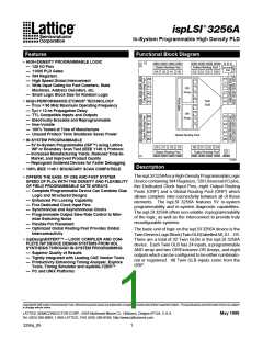 浏览型号3256A的Datasheet PDF文件第1页