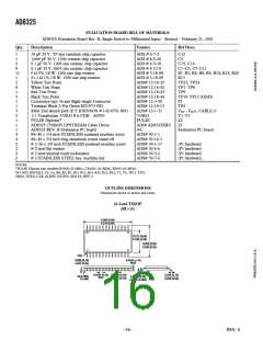 浏览型号AD8325ARU-REEL的Datasheet PDF文件第16页