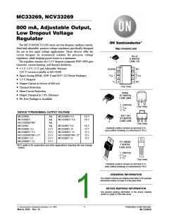 浏览型号MC33269D-5.0的Datasheet PDF文件第1页