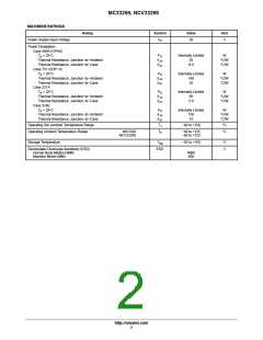 浏览型号MC33269D-5.0的Datasheet PDF文件第2页